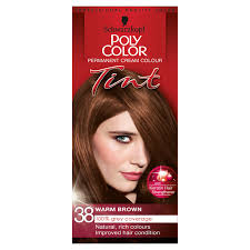 Schwarzkopf Poly Color 38 Tint Warm Brown Schwarzkopf Poly Color 38 Tint Warm Brown